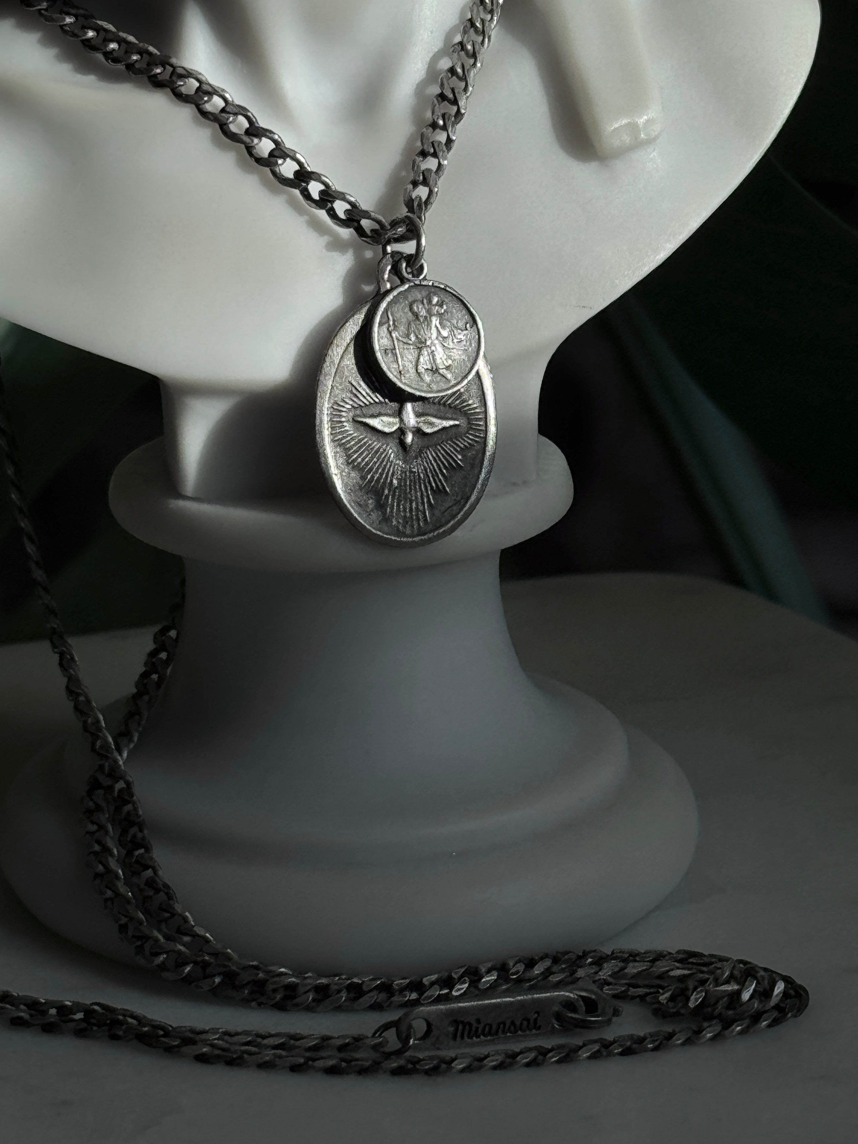 MIANSAI Dove Necklace in Sterling Silver