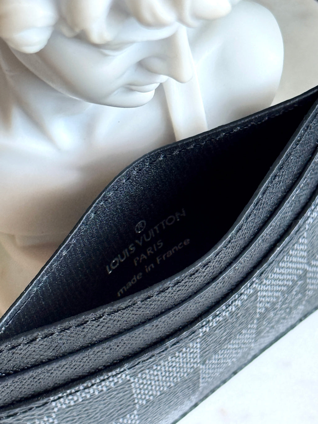 LV Style Damier Graphite Neo Porte-Cartes Card Holder