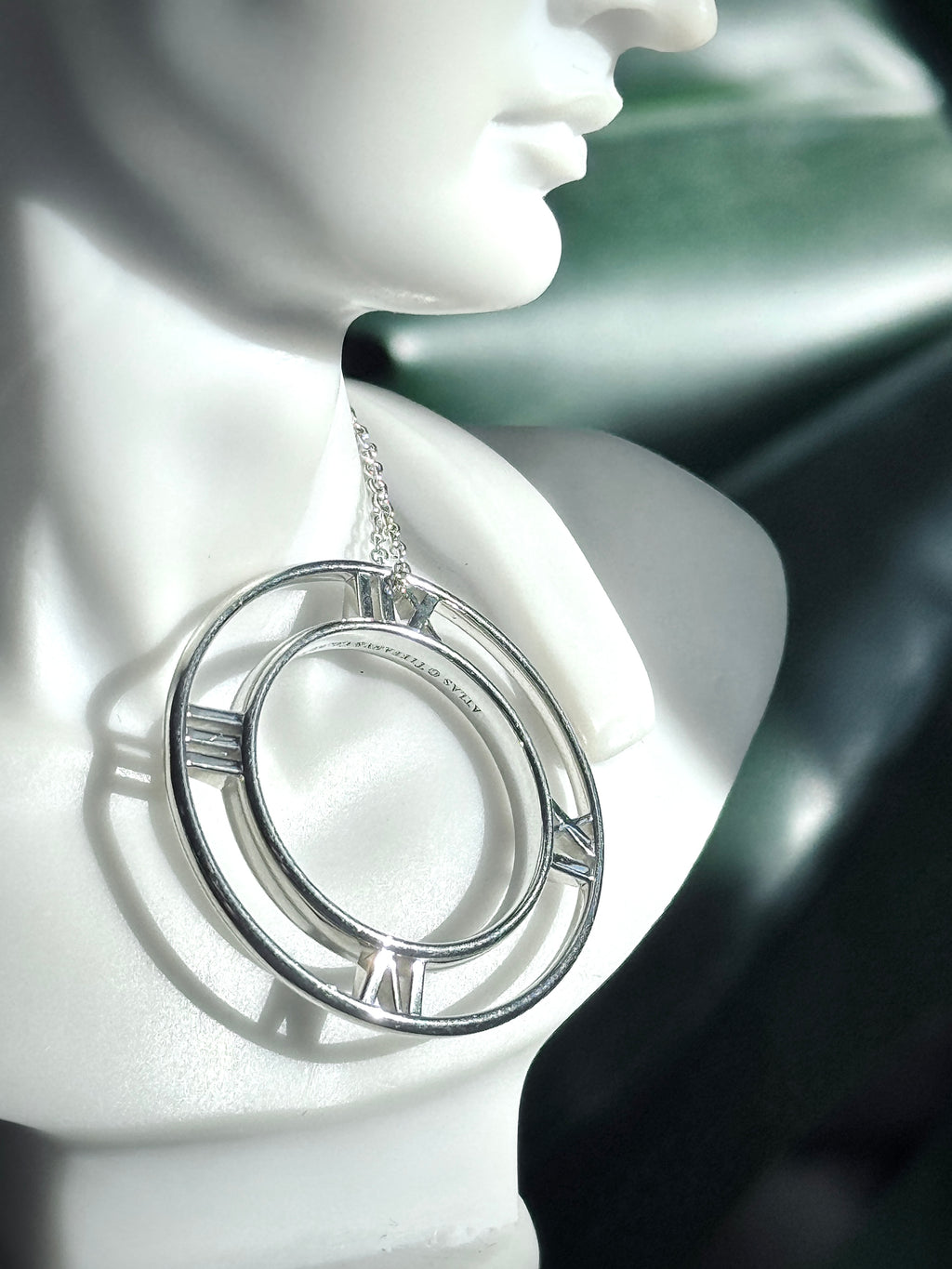 Tiffany & Co. Atlas Roman Numeral Necklace