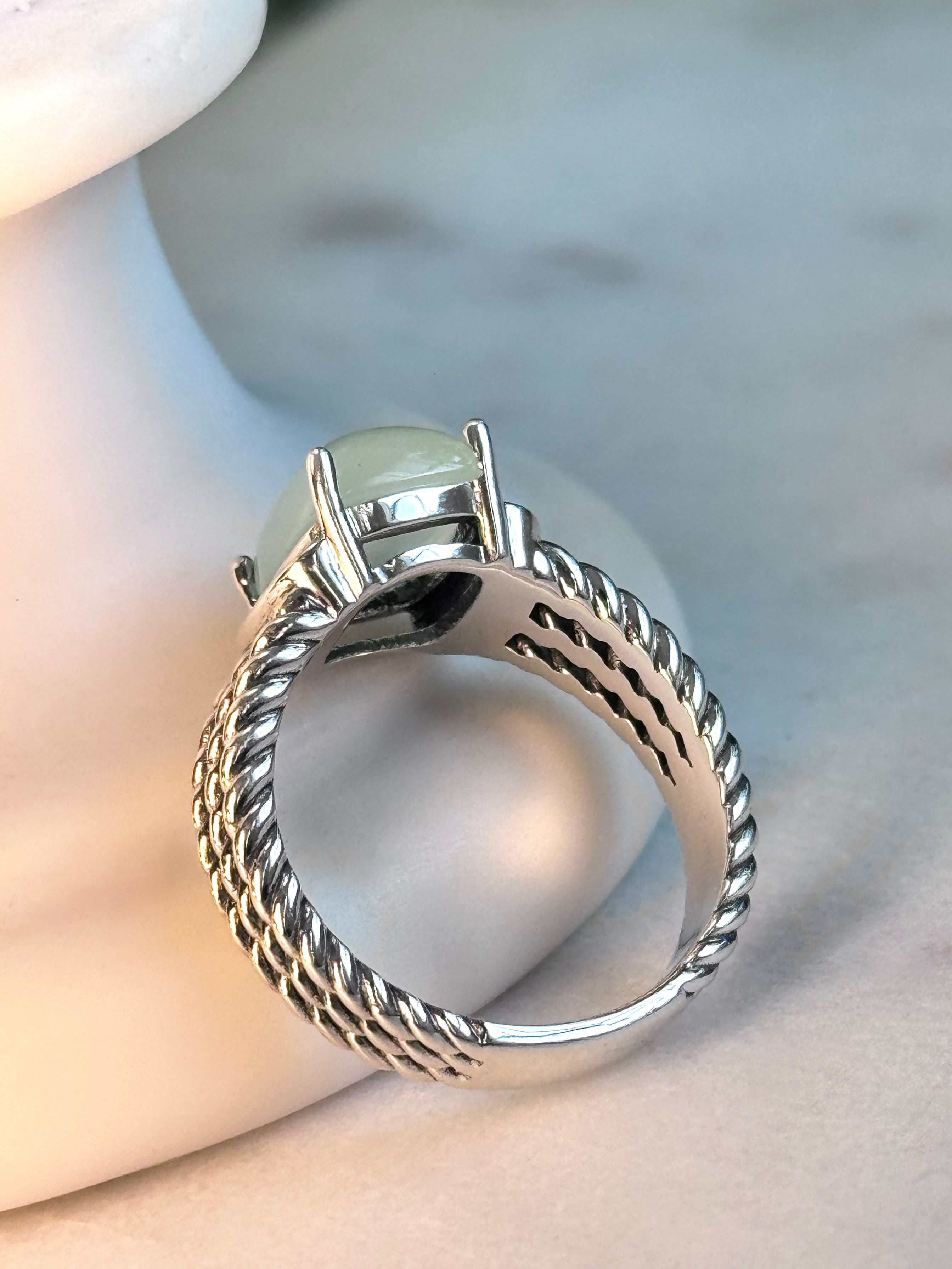 David Yurman Wheaton Ring with Chalcedony