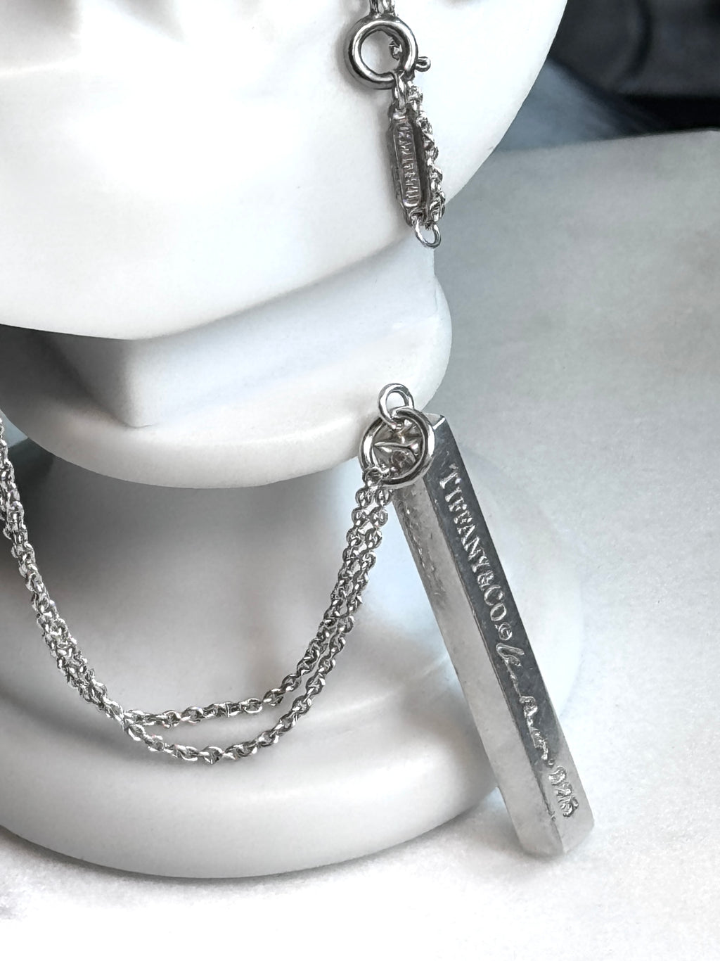 Tiffany & Co. Elsa Peretti® Sterling Silver Bar Necklace